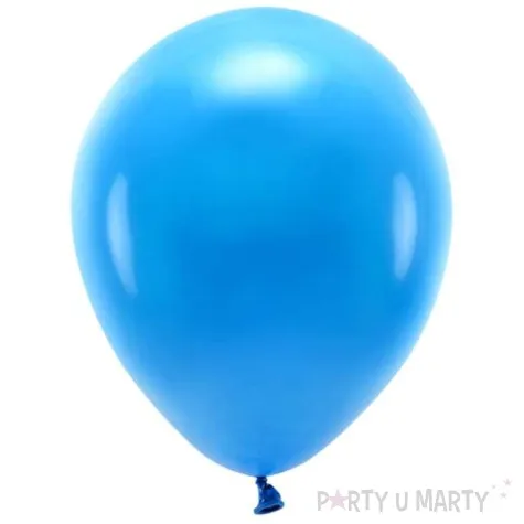 balony ekologiczne niebieskie partydeco 12 10 szt