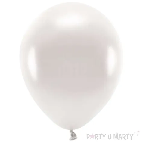balony ekologiczne perlowy metalik partydeco 12 10 szt