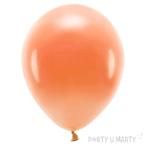 balony ekologiczne pomaranczowe partydeco 10 10 szt