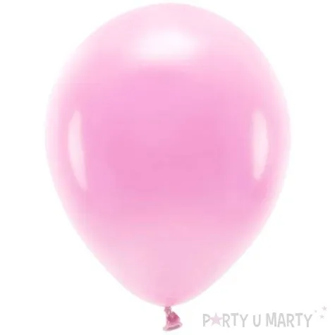 balony ekologiczne rozowe partydeco 10 100 szt