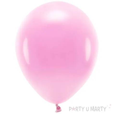balony ekologiczne rozowy partydeco 12 100 szt