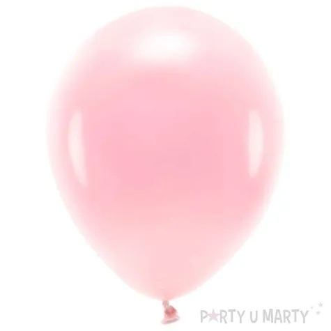 balony ekologiczne rozowy rumiany partydeco 10 10 szt