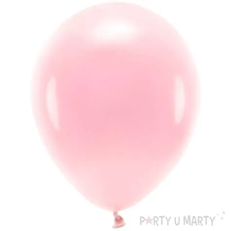 balony ekologiczne rozowy rumiany partydeco 10 100 szt