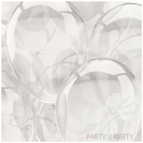 balony ekologiczne transparentne partydeco 10 10 szt