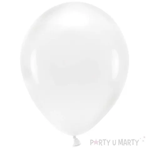 balony ekologiczne transparentne partydeco 10 10 szt