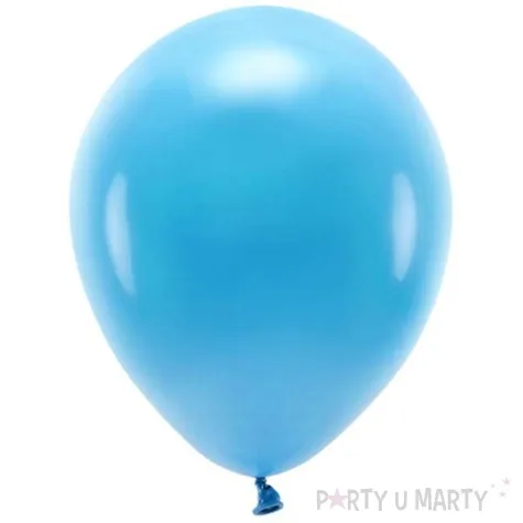 balony ekologiczne turkusowe partydeco 12 10 szt