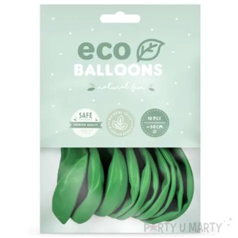 balony ekologiczne zielona trawa partydeco 12 10 sz