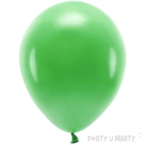 balony ekologiczne zielone partydeco 10 100 szt