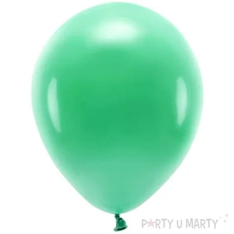 balony ekologiczne zielone partydeco 10 100 szt