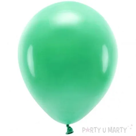 balony ekologiczne zielone partydeco 12 100 szt