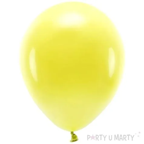balony ekologiczne zolte partydeco 10 100 szt