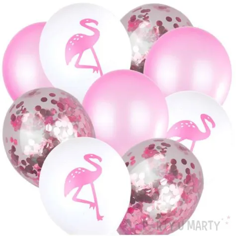 balony flaming konfetti mix czakos 10 15 szt