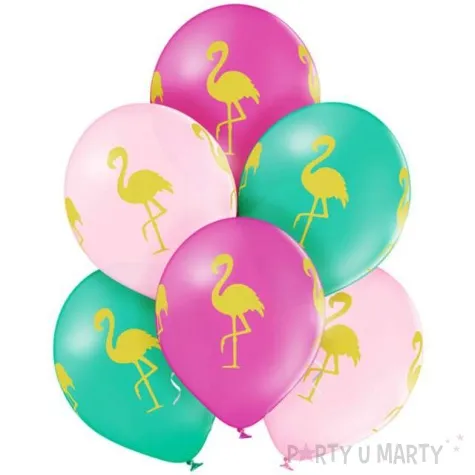 balony flaming pastel mix belbal 12 6 szt