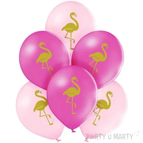 balony flaming pastel rozowe belbal 10 6 szt