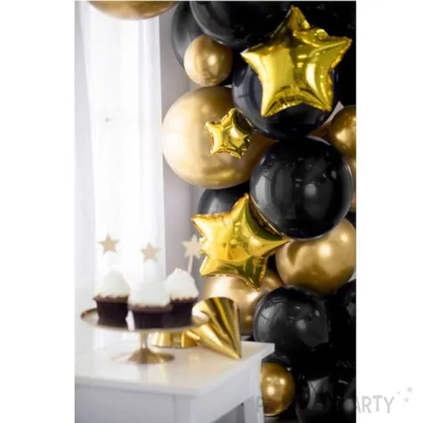 balony foliowe gwiazdka partydeco 5 25 szt str