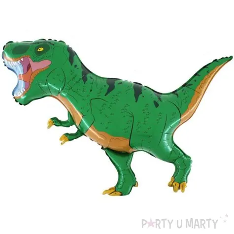 balony foliowy dinozaur t rex zielony grabo 21 shp