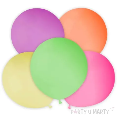 balony g19 fluorescencyjne mix gemar 19 25 szt