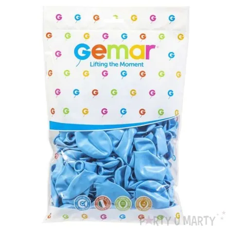 balony g90 pastel niebieskie gemar 10 100 szt