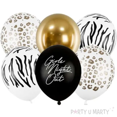 balony girls night out mix partydeco 12 6 szt