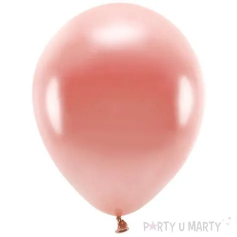 balony glossy rozowe zloto belbal 12 8 szt