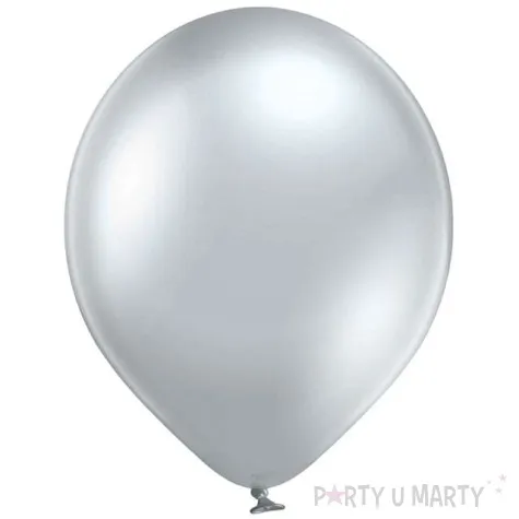 balony glossy srebrne belbal 5 100 szt