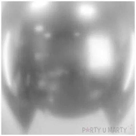 balony glossy srebrne partydeco 12 50 szt