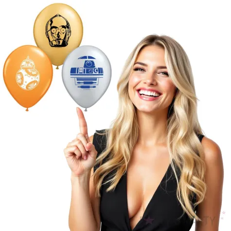 balony gwiezdne wojny qualatex 5 100 szt