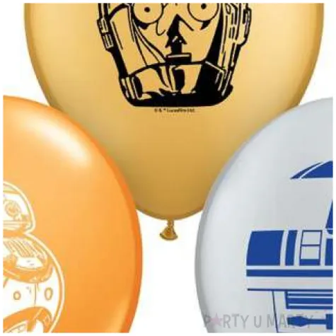 balony gwiezdne wojny qualatex 5 100 szt