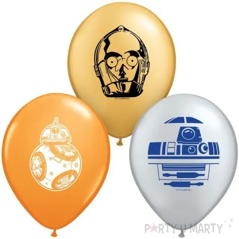 balony gwiezdne wojny qualatex 5 100 szt