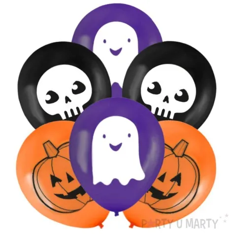balony halloweenowy mix amscan 9 6 szt