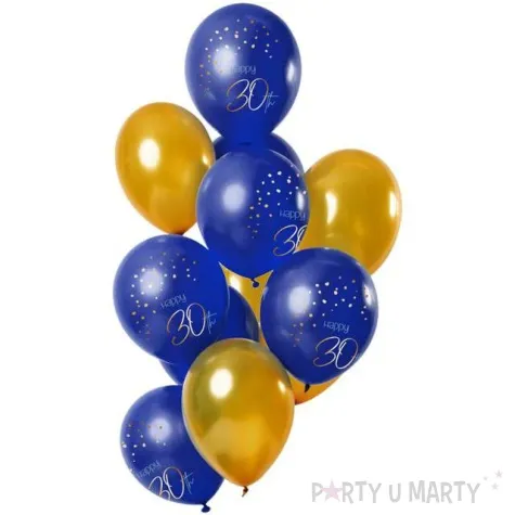 balony happy birthday 30 elegant mix folat 12 12 szt