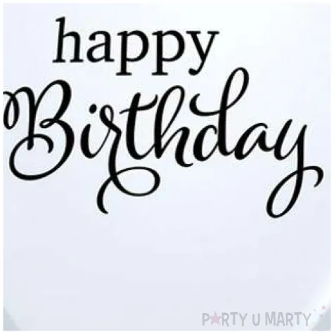 balony happy birthday bialy qualatex 11 25 szt