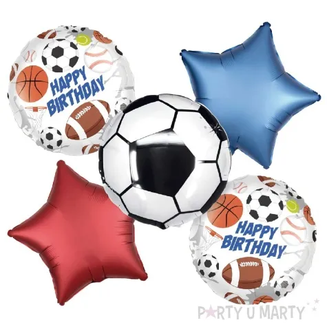 balony happy birthday pilka nozna koszykowka i inne sporty jix 18 4 szt