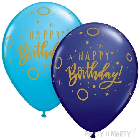 balony happy birthday qualatex 11 25 szt