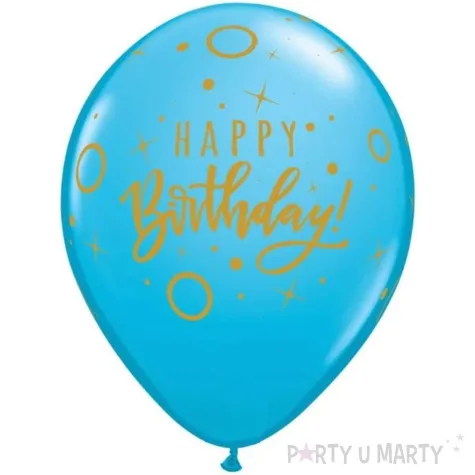 balony happy birthday qualatex 11 25 szt