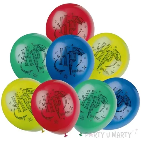 balony harry potter domy unique 12 8 szt