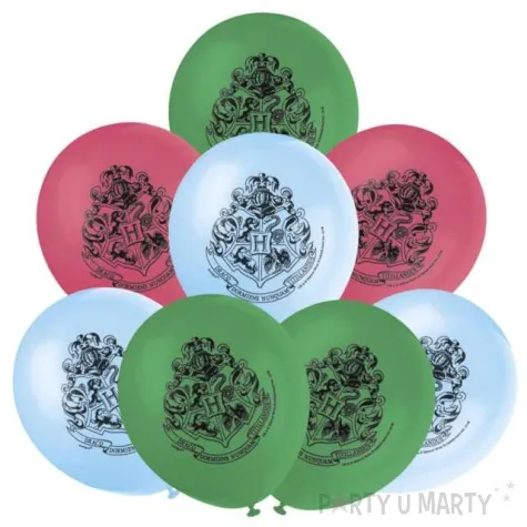 balony harry potter hogwart mix unique 12 8 szt
