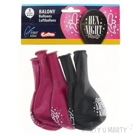 balony hen night pastel mix gemar 12 5 szt
