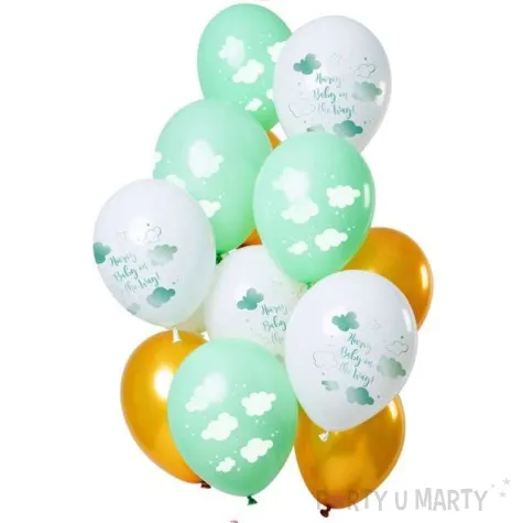 balony hooray baby on the way mix folat 12 12 szt