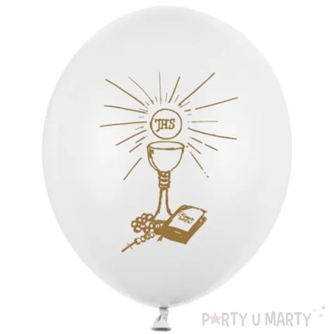 balony i komunia sw bialy strong 11 50 szt