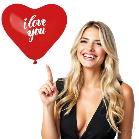 balony i love you wyznanie czerwone lateksowe godan 12 50 szt