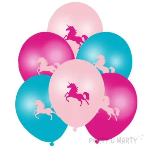 balony jednorozce mix arpex 6 szt
