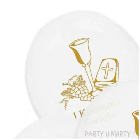 balony komunia swieta kielich winogrono i pismo swiete deco mariage 12 5 szt
