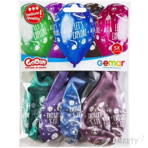 balony kosmos 13 gemar 5 szt