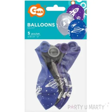 balony kosmos metalik mix godan 12 5 szt