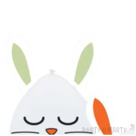 balony kroliczki z uszami diy amscan 12 3 szt