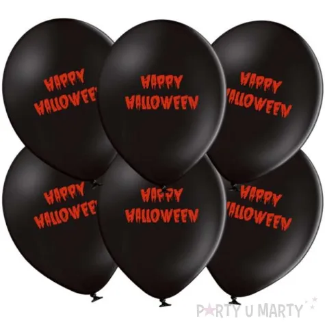 balony krwawe happy halloween congee 14 6 szt