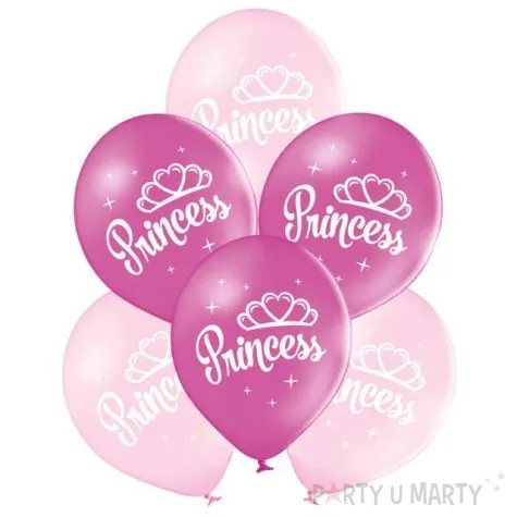 balony ksiezniczka pastel mix belbal 10 6 szt