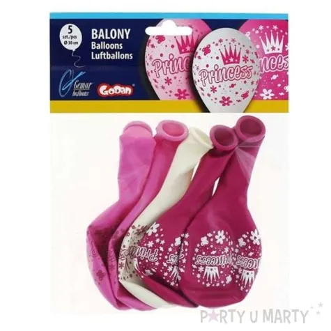 balony ksiezniczki rozowy gemar 12 5 szt