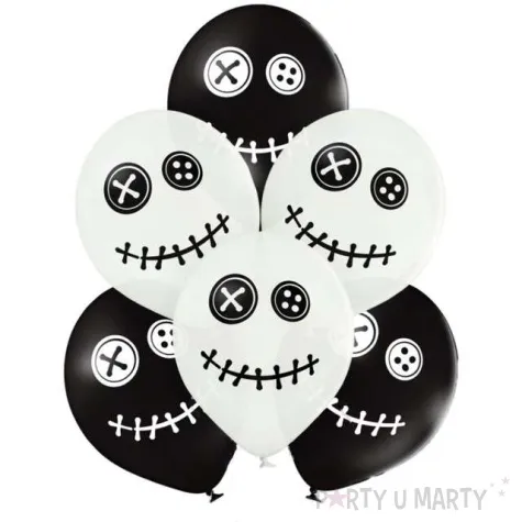 balony laleczki voodoo mix belbal 12 6 szt